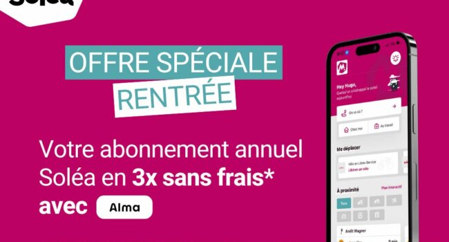 Alma 3 fois sans frais